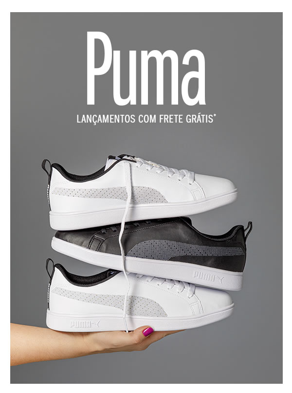 Lançamentos Puma com frete grátis* Veja as ofertas 