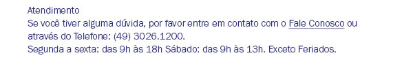 Fale conosco