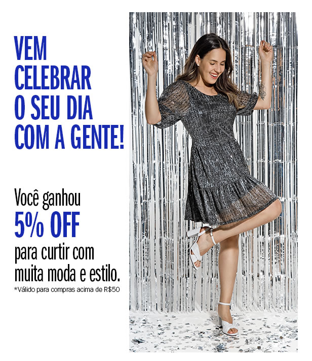 Vem celebrar o seu dia com a gente