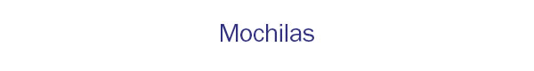 Mochilas