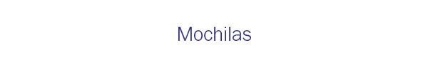 Mochilas