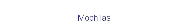 Mochilas