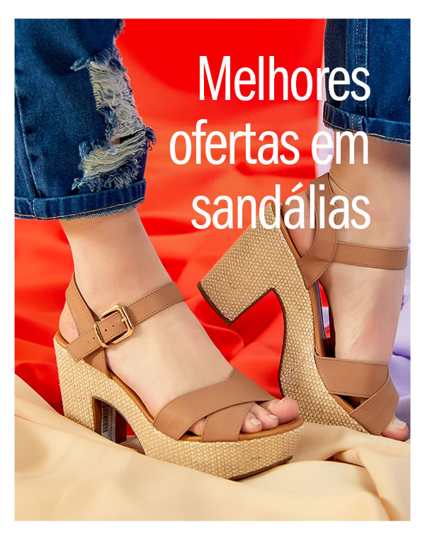 Melhores Ofertas em #sandálias 