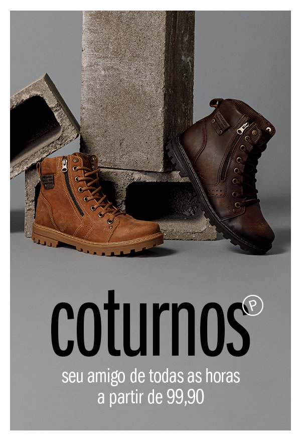 Coturno seu amigo de todas as horas - A partir de 99,90 