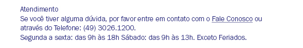 Fale conosco