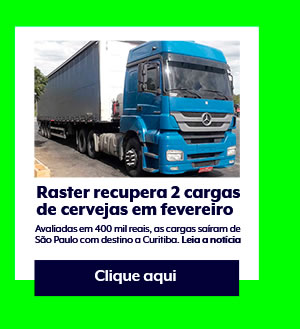 Raster recupera 2 cargas de cervejas e fevereiro