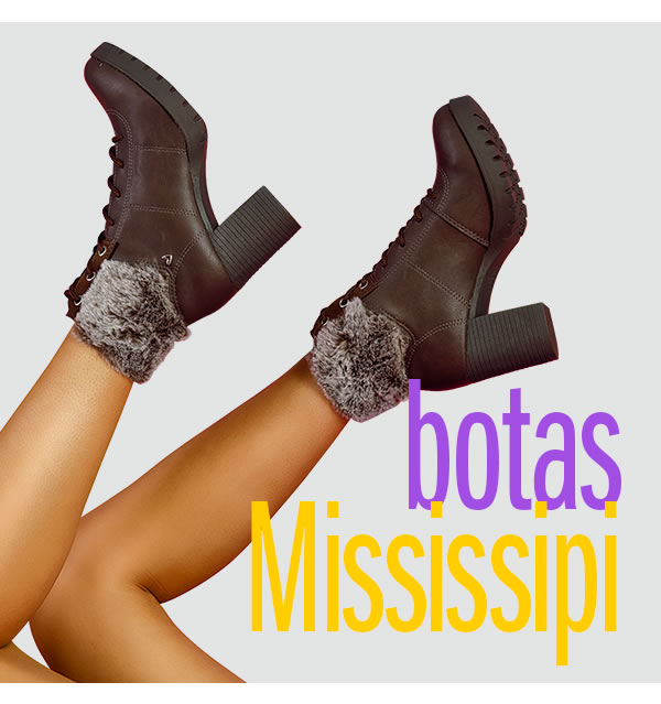 Botas Mississipi - O conforto que você merece