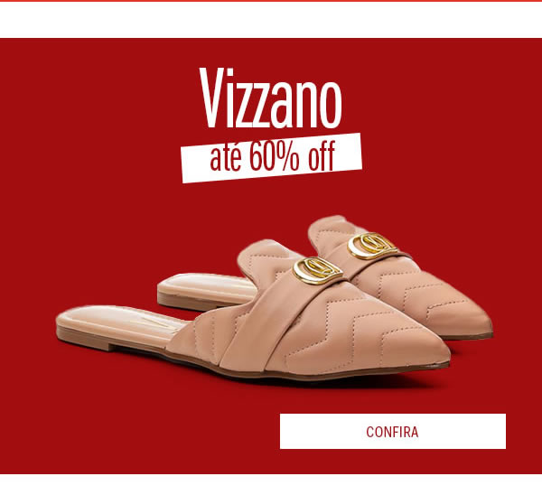 Vizzano até 60% OFF