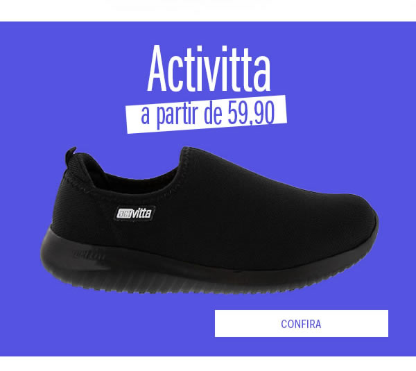 Tênis activitta a partir de 59,90