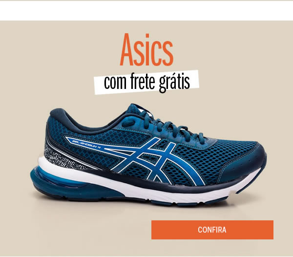 Asics com frete grátis