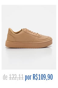 Tênis Casual Básico Feminino Nádia Talita