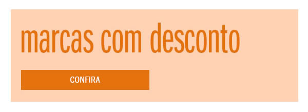 Marcas com desconto