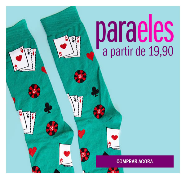 Ofertas para eles a partir de 19,90